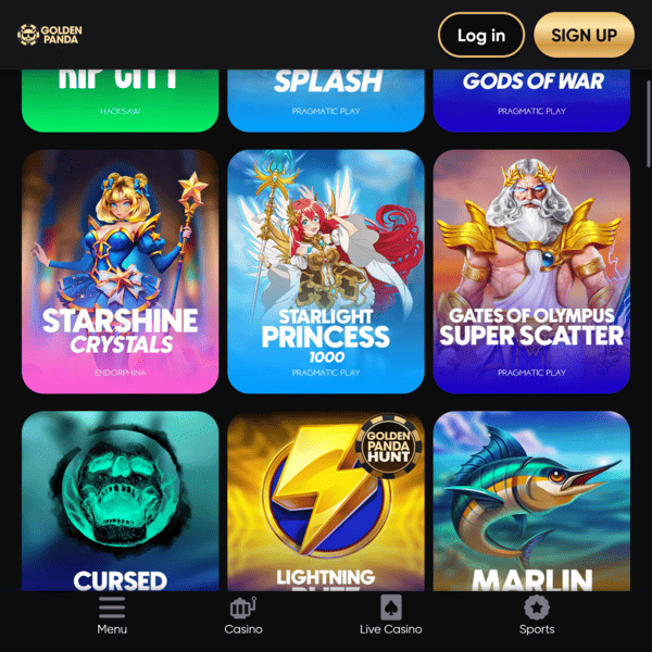 Fonctionnalités de Sécurité Golden Panda Casino