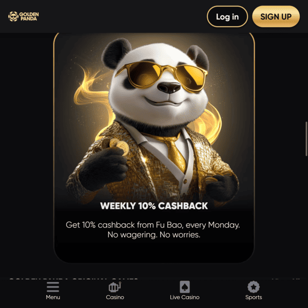 Jeu de Machine à Sous Golden Panda Casino